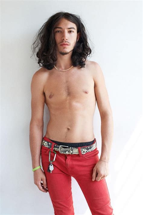 ezra miller gay porn|Ezra Miller goes shirtless sexy .